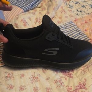 Skechers All-Black Casual Sneakers